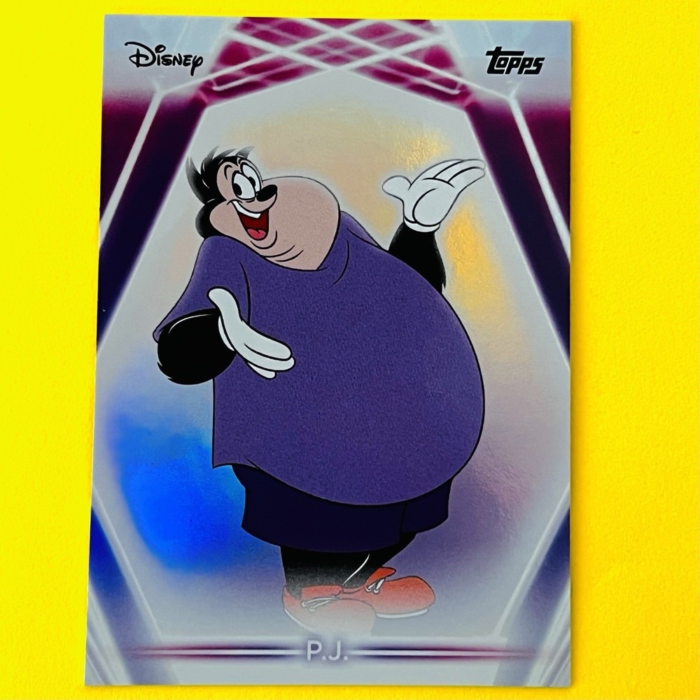 2026 Topps Disney NEON P.J. #104 Rainbow Foil